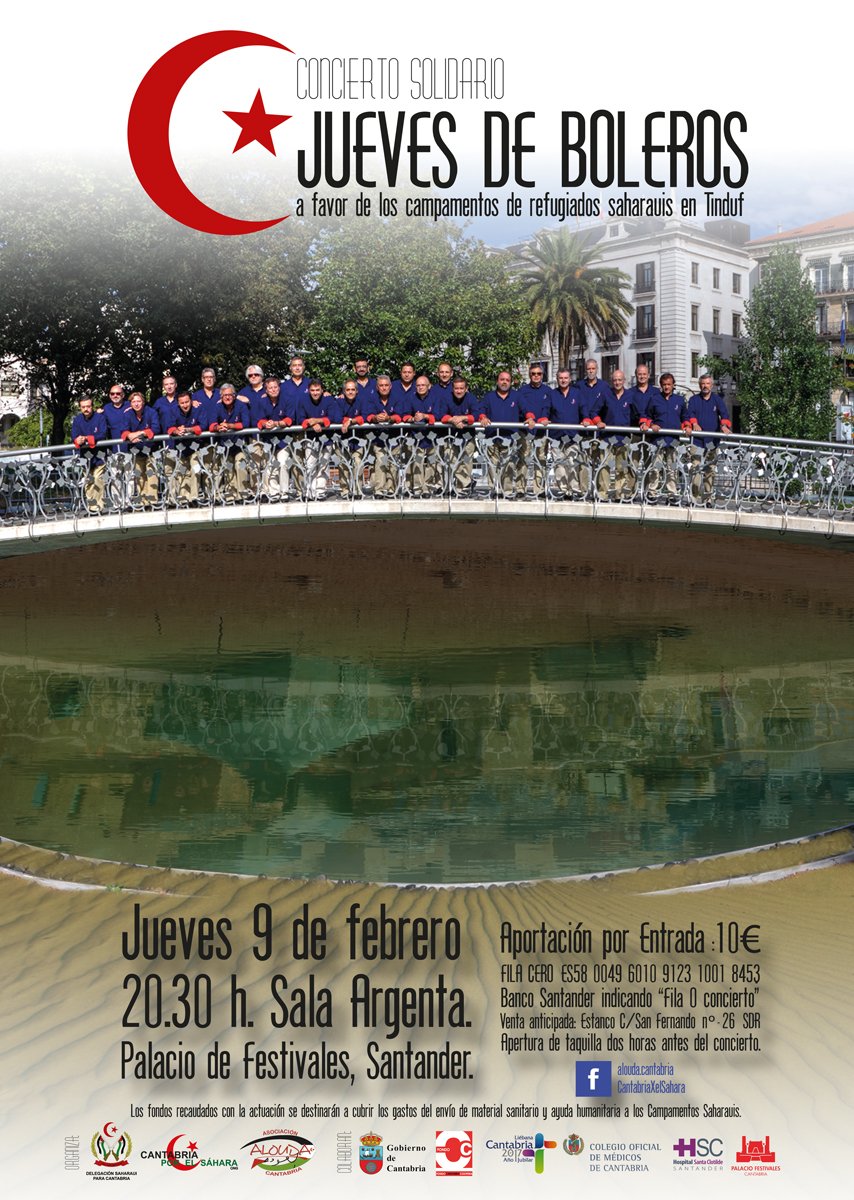 Concierto de Jueves de Boleros en el Palacio de Festivales de Santander