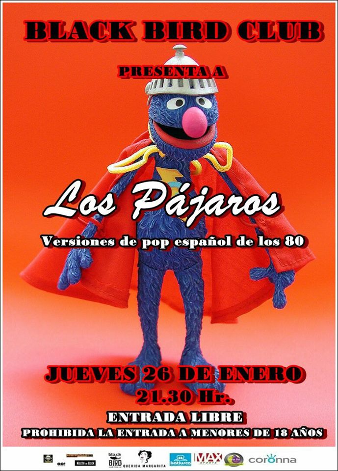 Concierto de Los Pájaros en el Black Bird de Santander