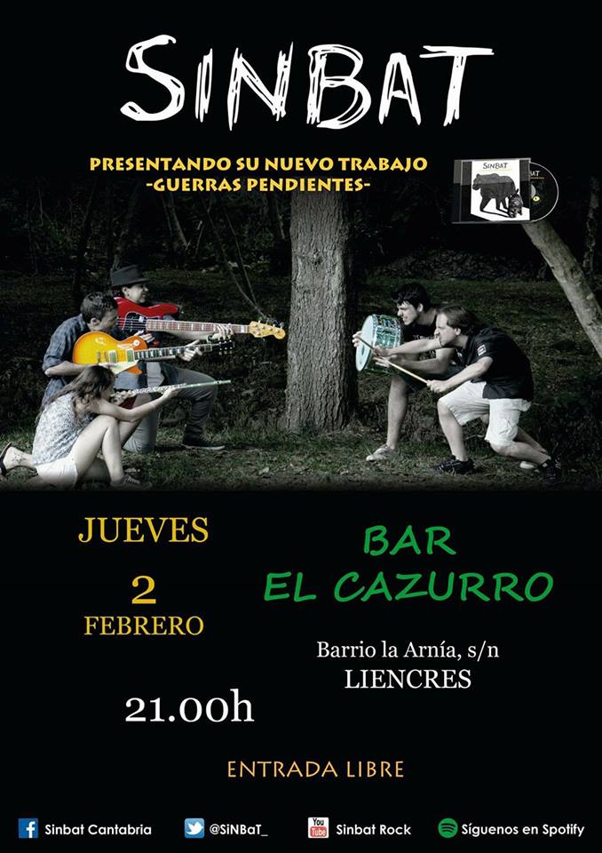 Concierto de Sinbat en El Cazurro de Liencres