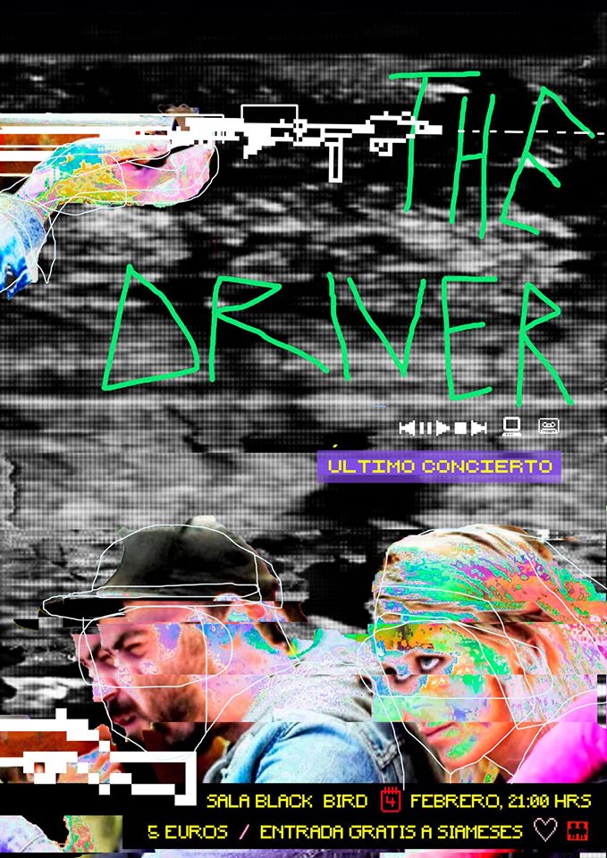 Concierto de The Driver en el Black Bird de Santander
