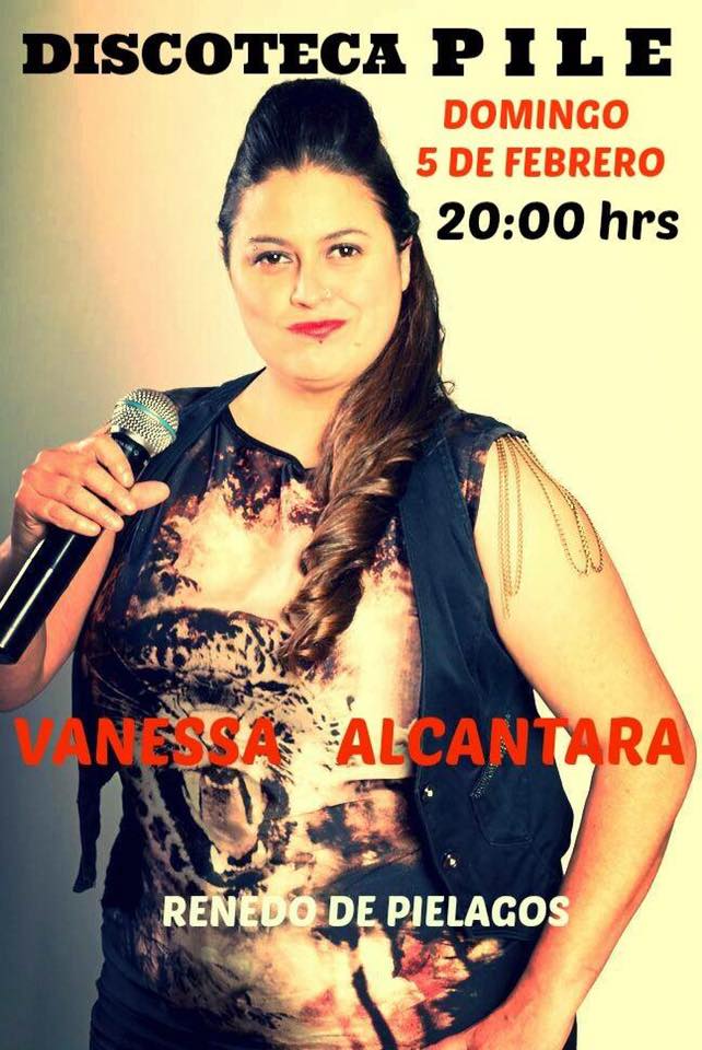 Concierto de Vanessa Alcántara en el Pilé de Renedo