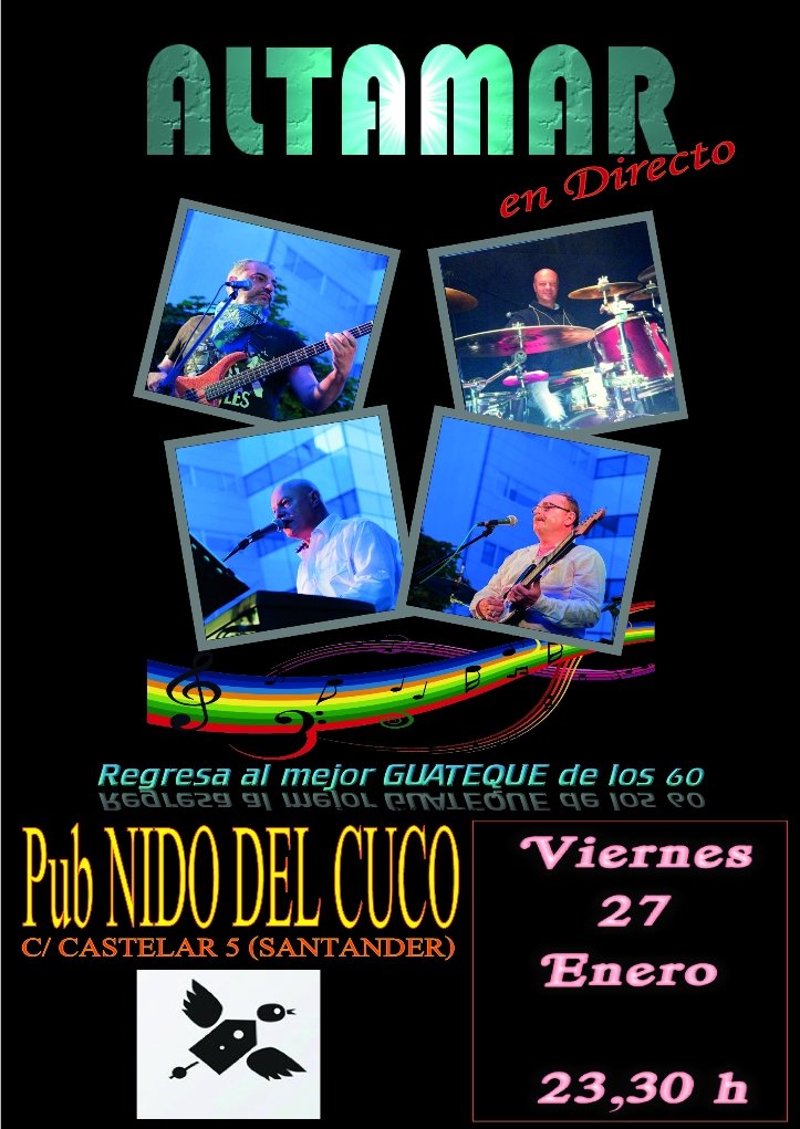 Concierto del Grupo Altamar en El Nido del Cuco de Santander