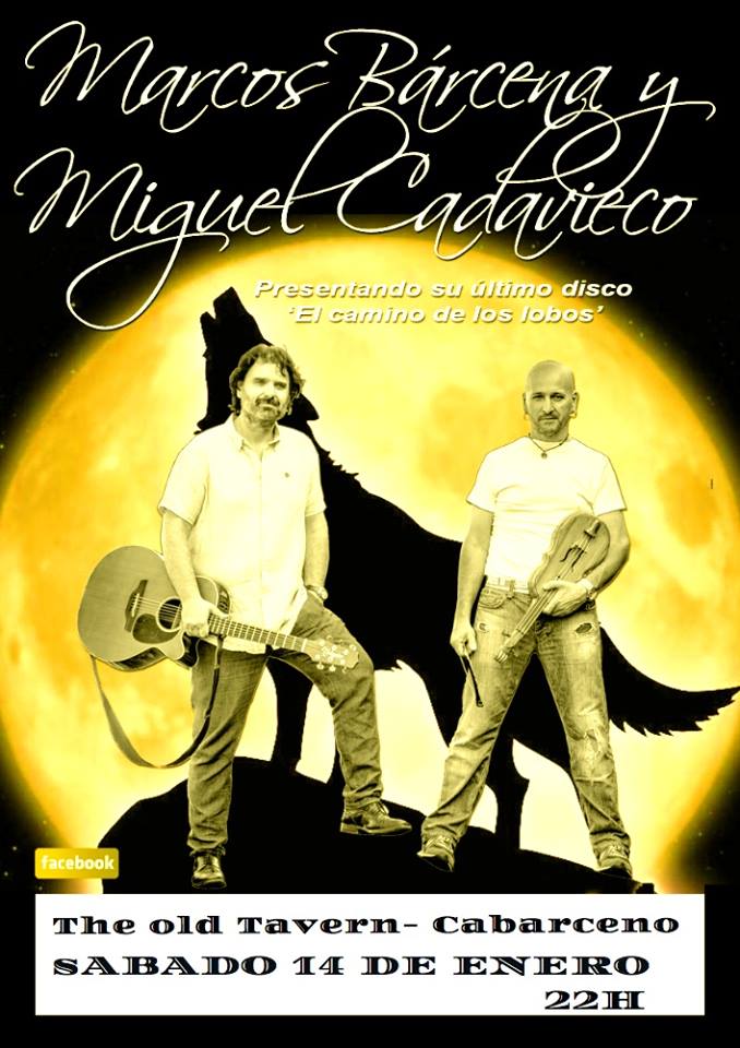 Concierto de Márcos Bárcena y Miguel Cadavieco en The Old Tavern de Cabárceno