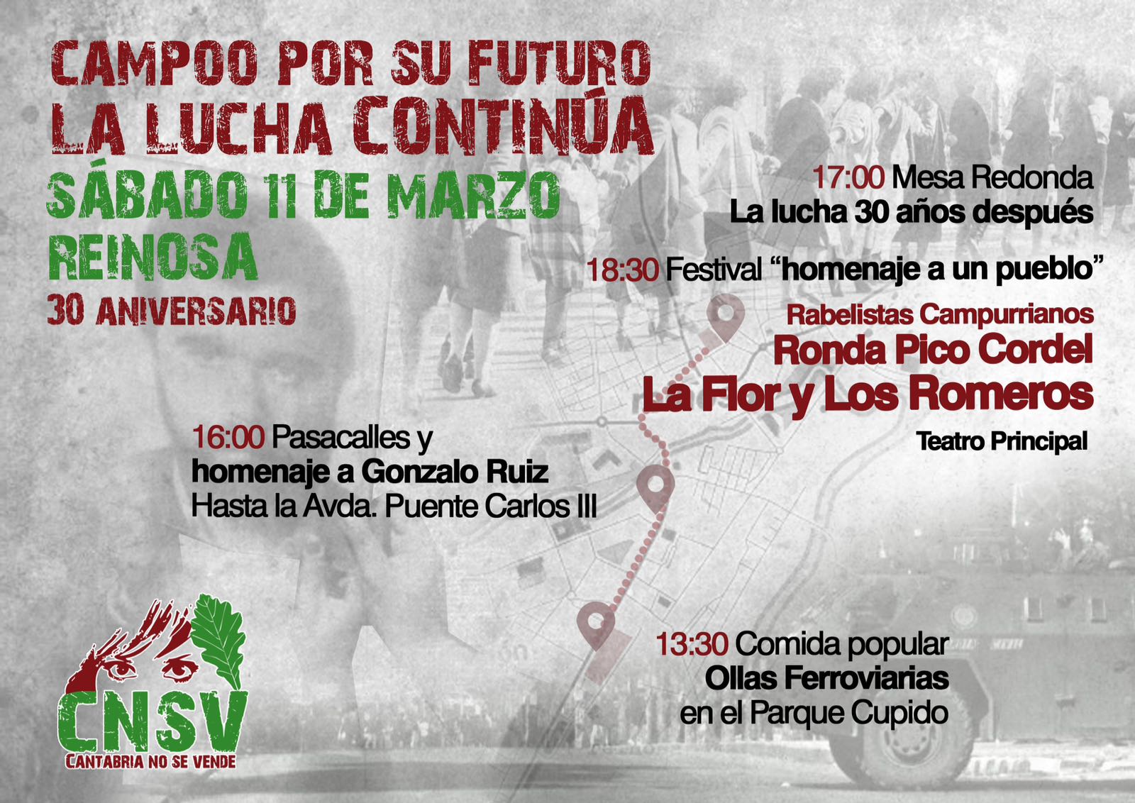 Fiesta Campoo por su futuro en Reinosa