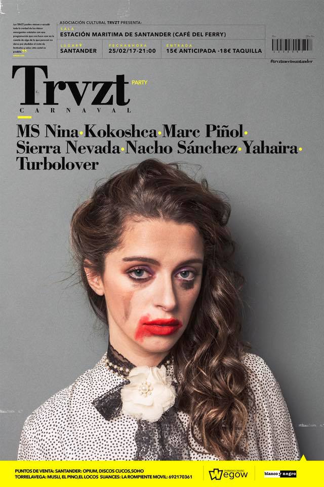 Fiesta Trvzt Party en la cafetería del Ferry en Santander