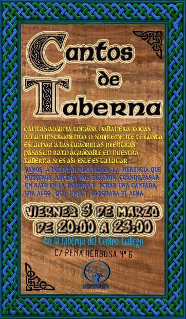 Cantos de Taberna en el Centro Gallego de Santander