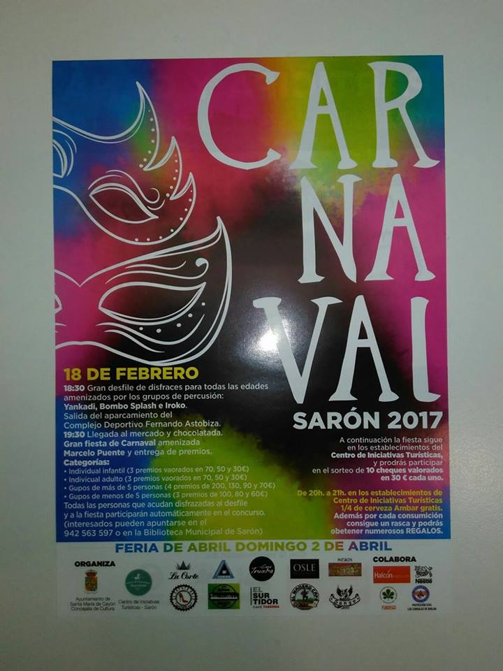 Carnaval en Sarón 2017
