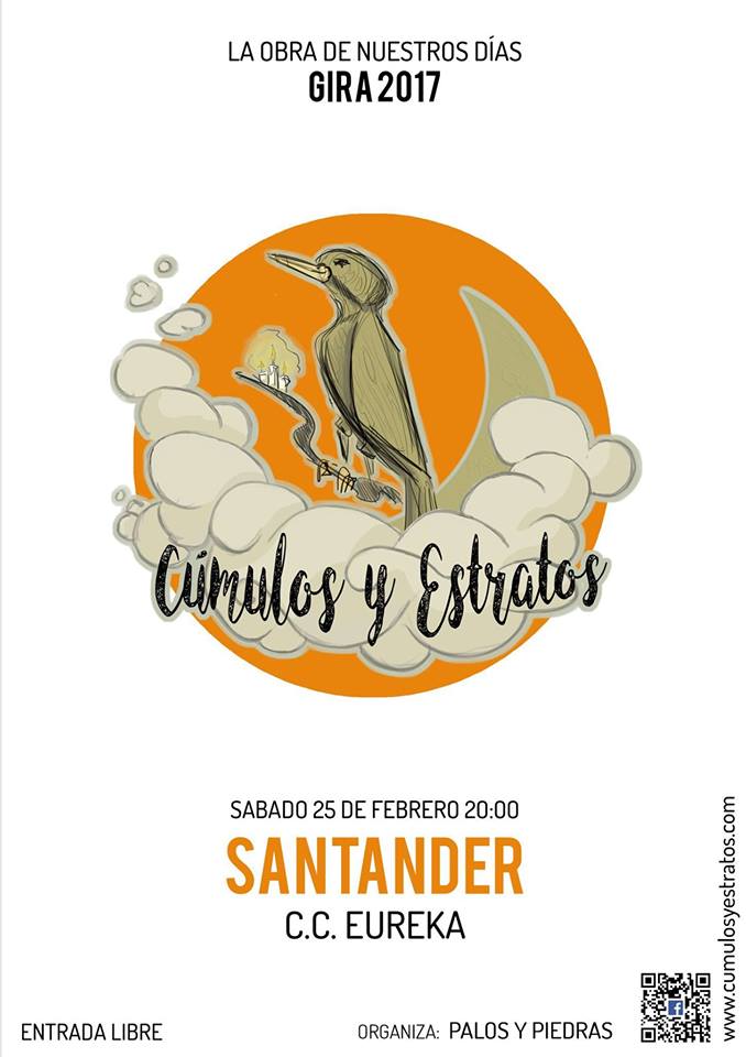 Concierto de Cúmulos y Estratos en Eureka de Santander
