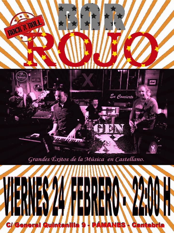 Concierto de Gen X en el Rojo de Pámanes