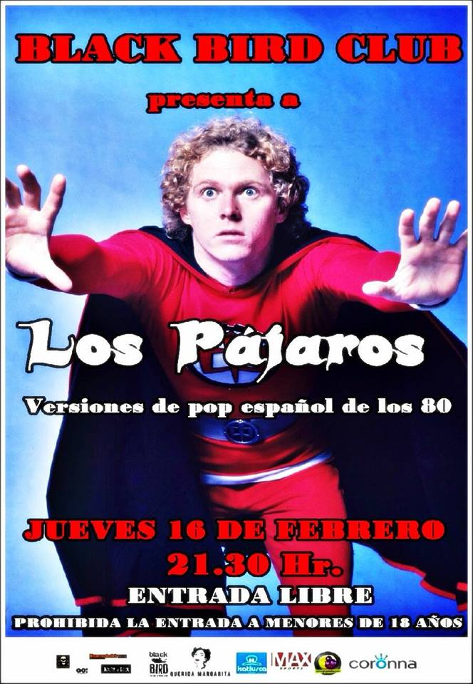 Concierto de Los Pájaros en el Black Bird de Santander