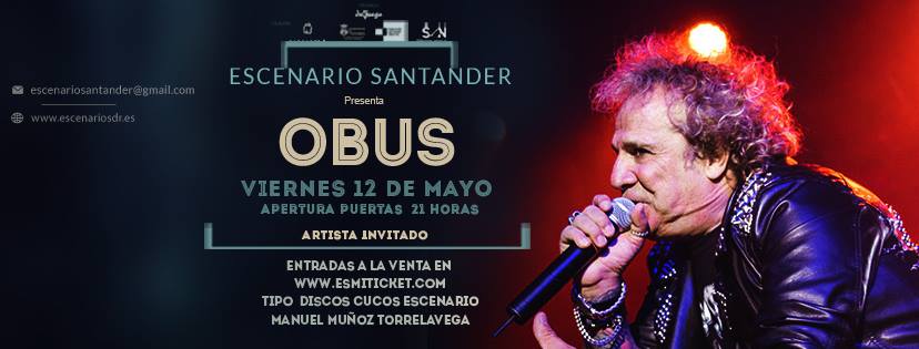 Concierto de Obús en Escenario Santander