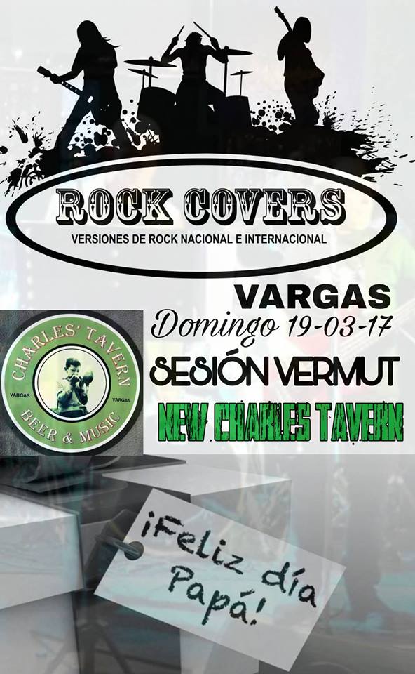 Concierto de Rock Covers en el Charles Tavern de Vargas