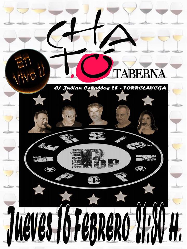 Concierto de Versión Pop en la Taberna Cható de Torrelavega