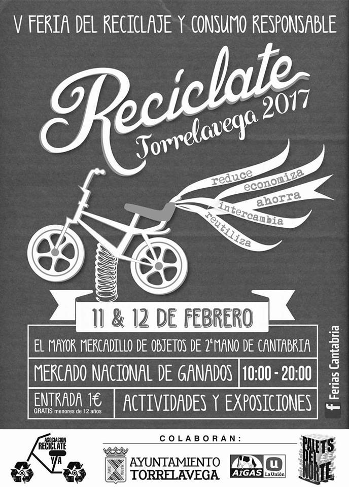 Feria de Reciclaje Recíclate 2017 en Torrelavega