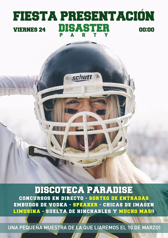 Fiesta presentación del Disaster PArty en el Paradise de Santander