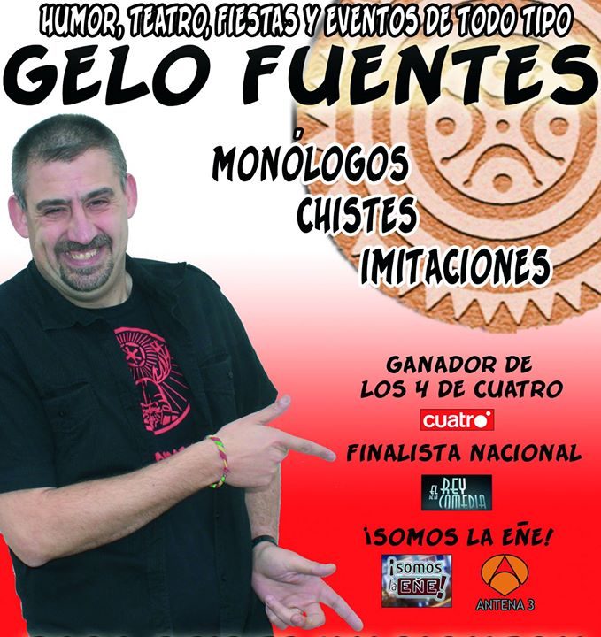 Monólogo de Gelo Fuentes en la Sala Cantabria de Santander