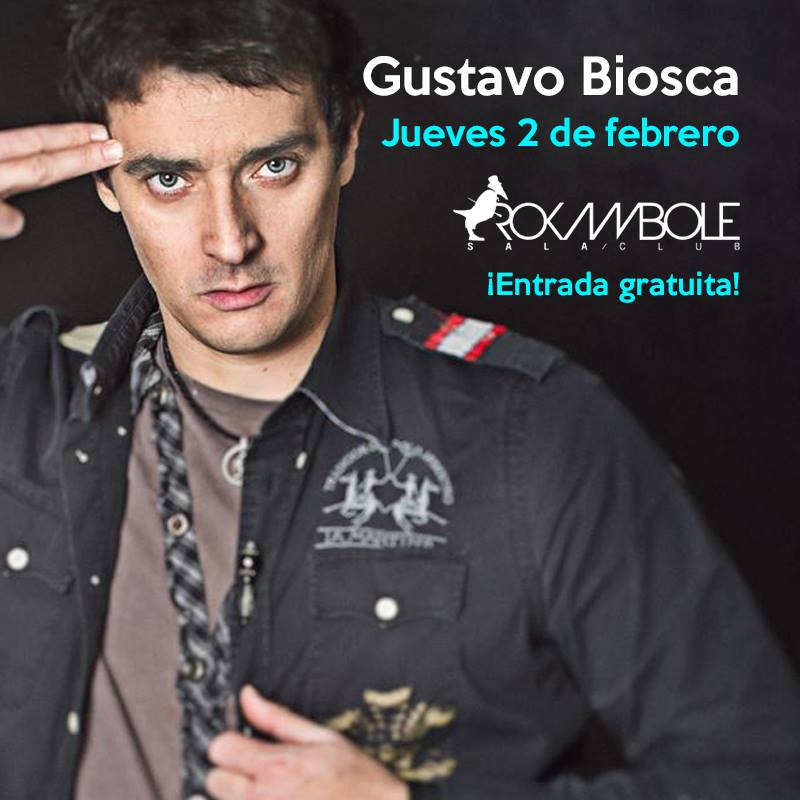 Monólogo de Gustavo Biosca en el Rocambole de Santander