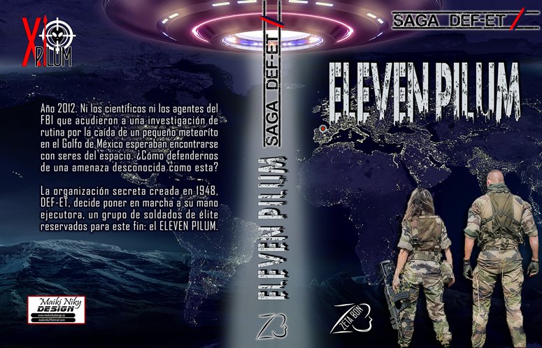 Presentación de la novela Eleven Pilum en el Corte Inglés de Santander