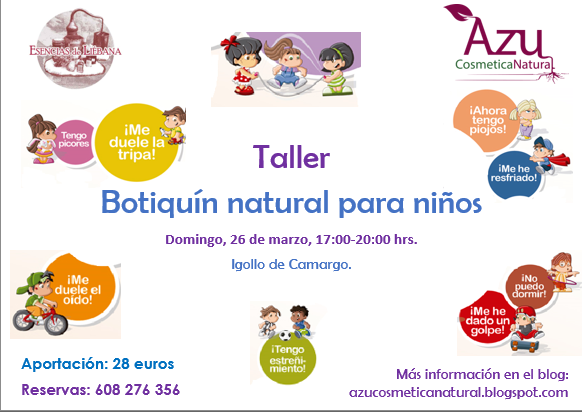 Taller de Botiquín natural para niños en Igollo de Camargo
