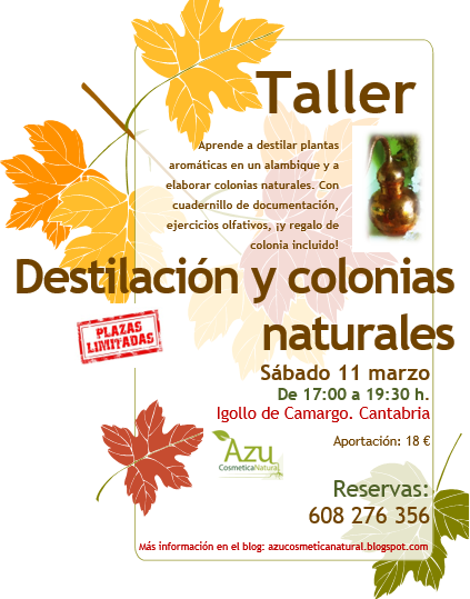 Taller de destilación y colonias naturales en Igollo de Camargo