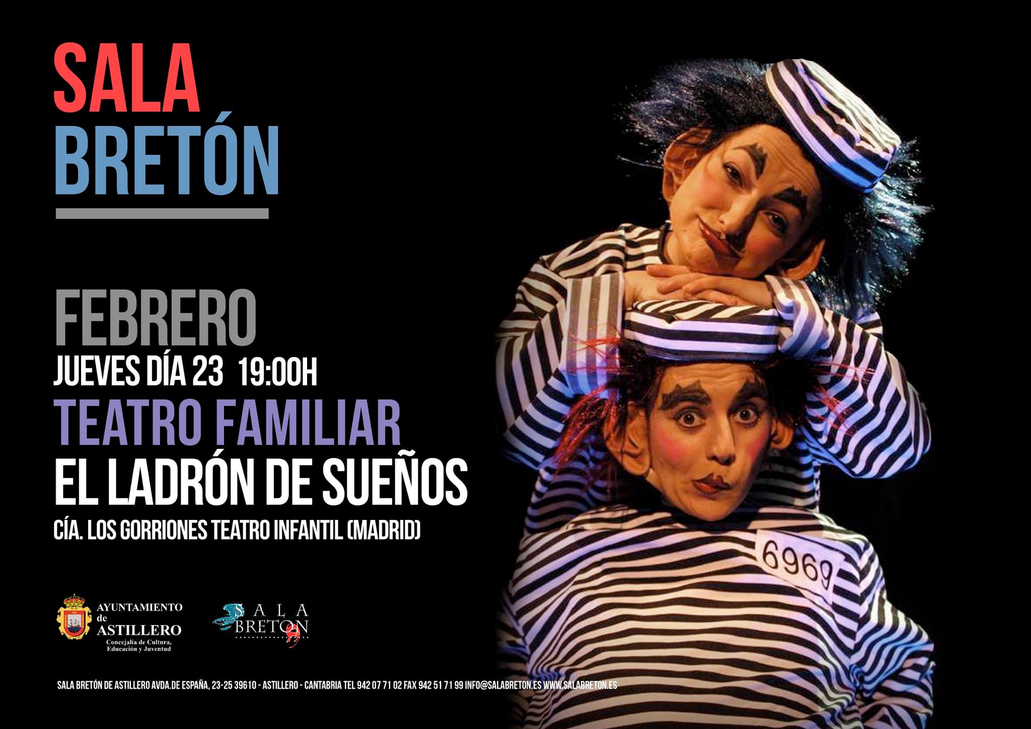 Teatro familiar en la Sala Bretón de Astillero
