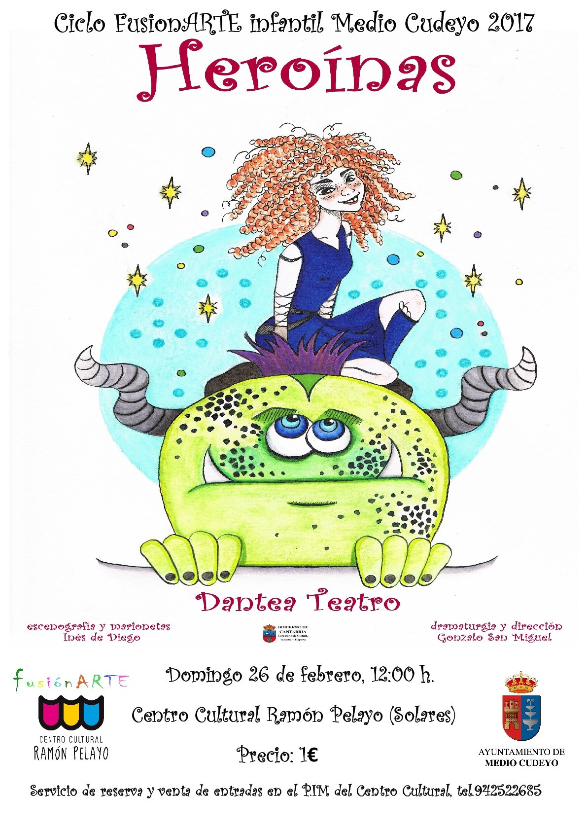 Teatro infantil Heroínas en Solares