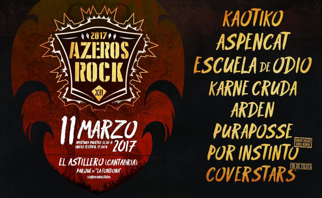 Azero’s Rock 2017 en Astillero