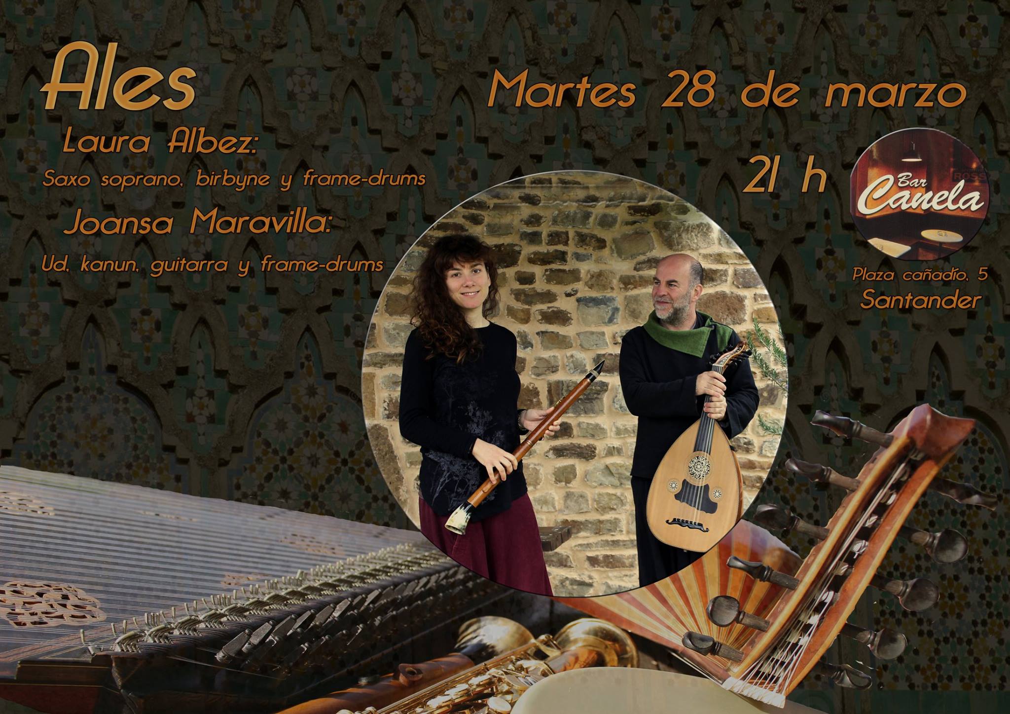 Concierto de Ales en el Canela de Santander