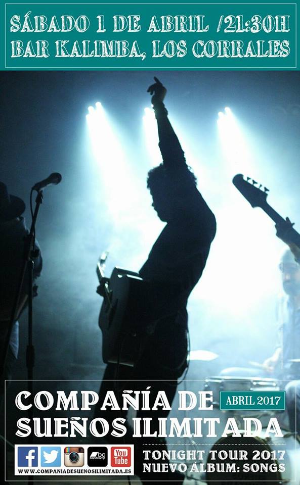 Concierto de Compañía de Sueños Ilimitada en el Kalimba de Los Corrales de Buelna
