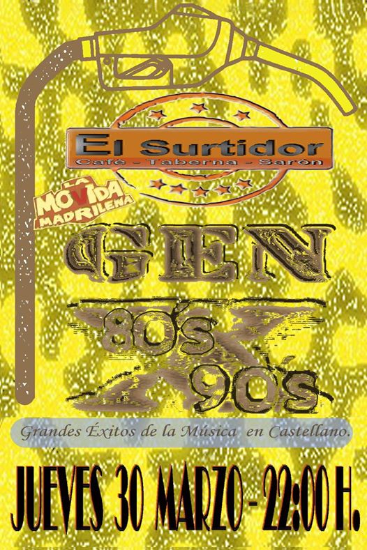 Concierto de Gen X en el Surtidor de Sarón