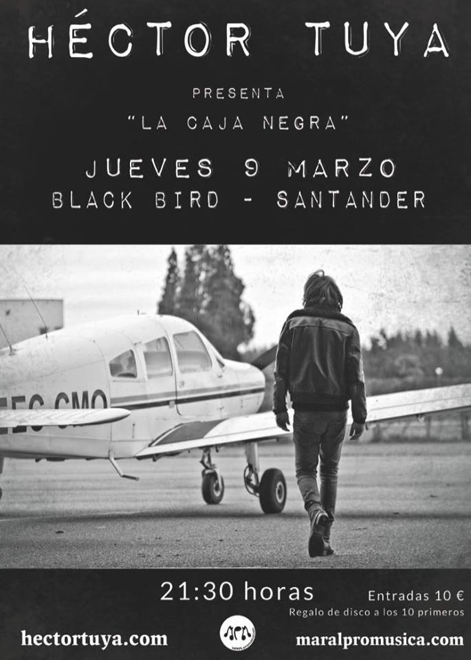 Concierto de Hector Tuya en el Black Bird de Santander