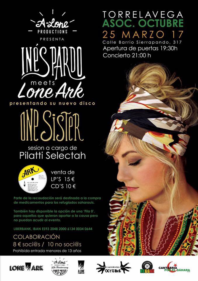 Concierto de Inés Pardo en A.C. Octubre de Torrelavega