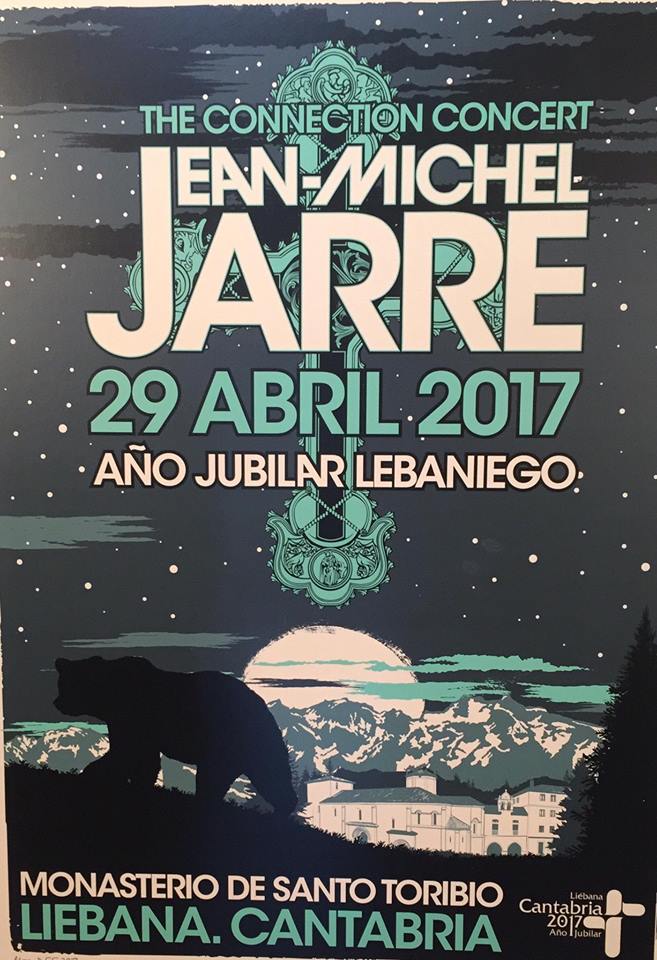 Concierto de Jean Michel Jarre en Santo Toribio de Liébana