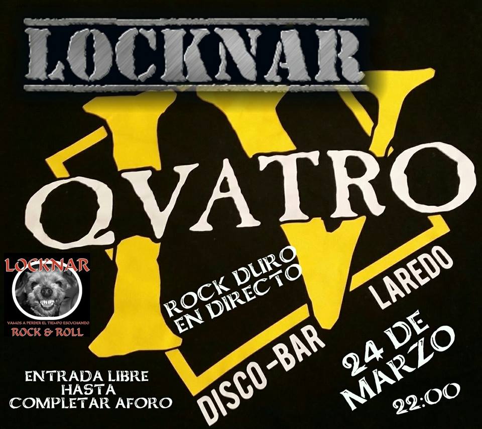 Concierto de Locknar en el Qvatro de Laredo