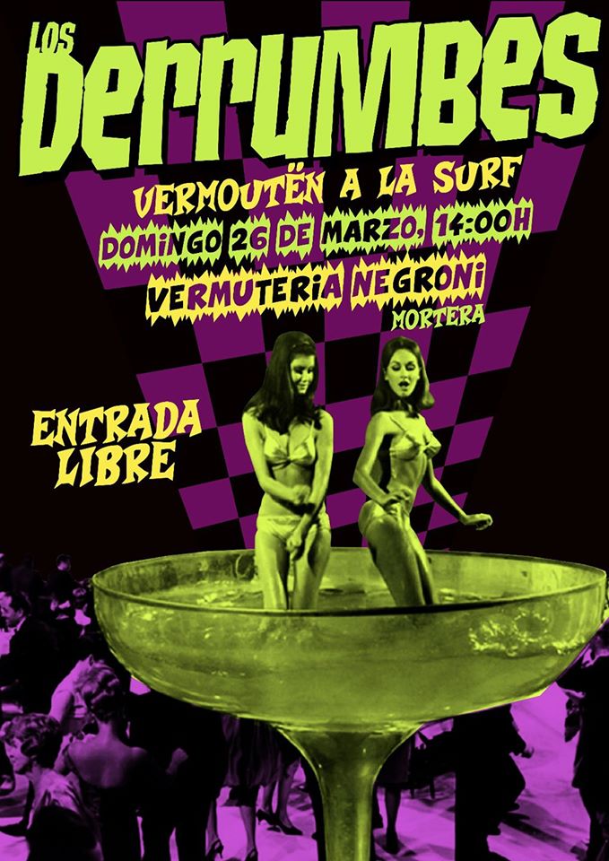 Concierto de Los Derrumbes en el Negroni de Mortera