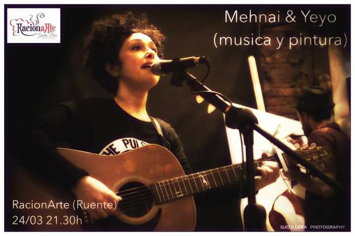 Concierto de Mehnai y Yeyo en RaciónArte de Ruente