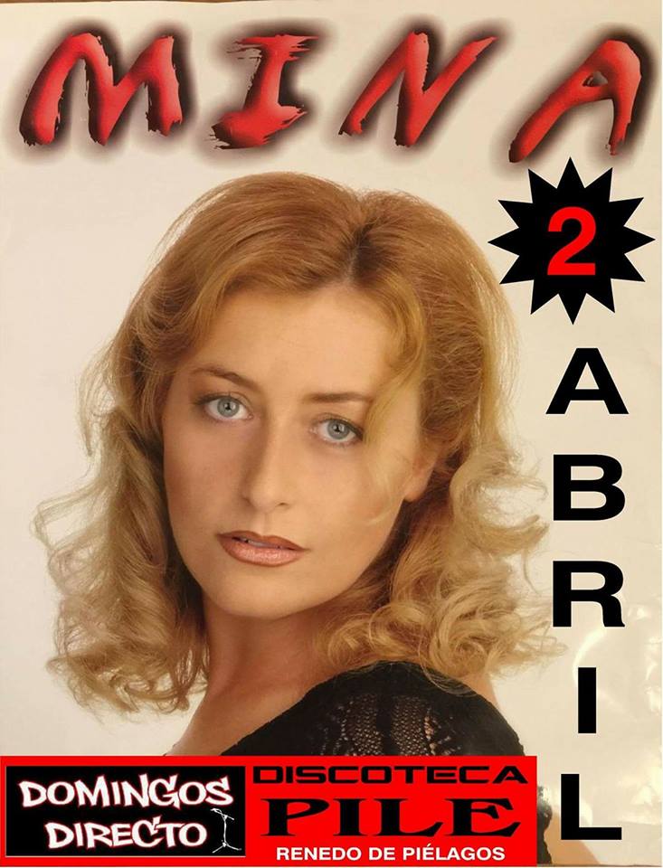 Concierto de Mina en la discoteca Pilé de Renedo