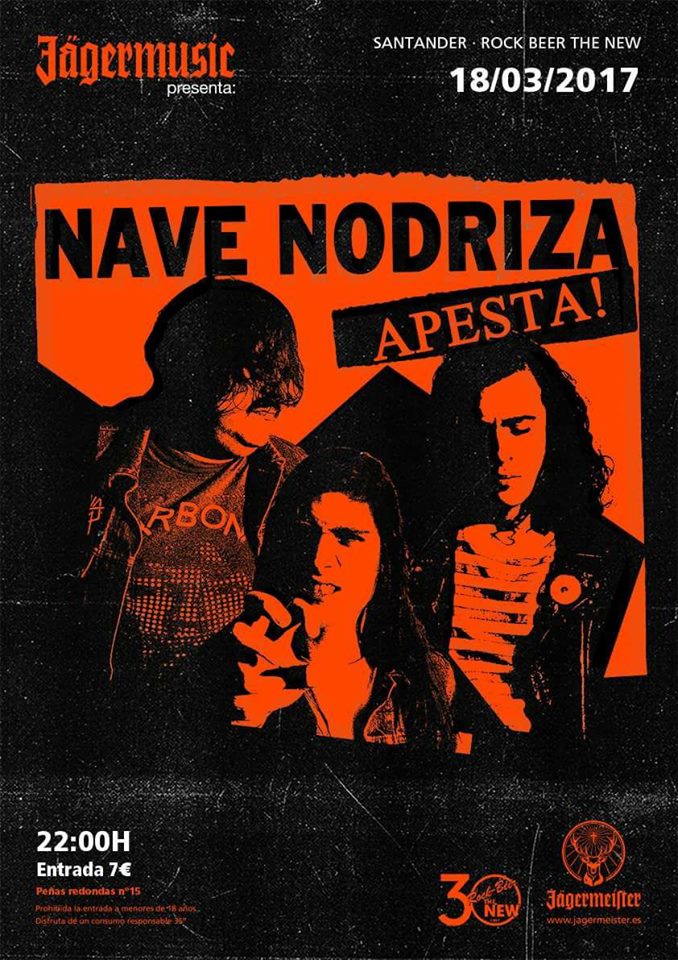 Concierto de Nave Nodriza en el Rock Beer the New de Santander