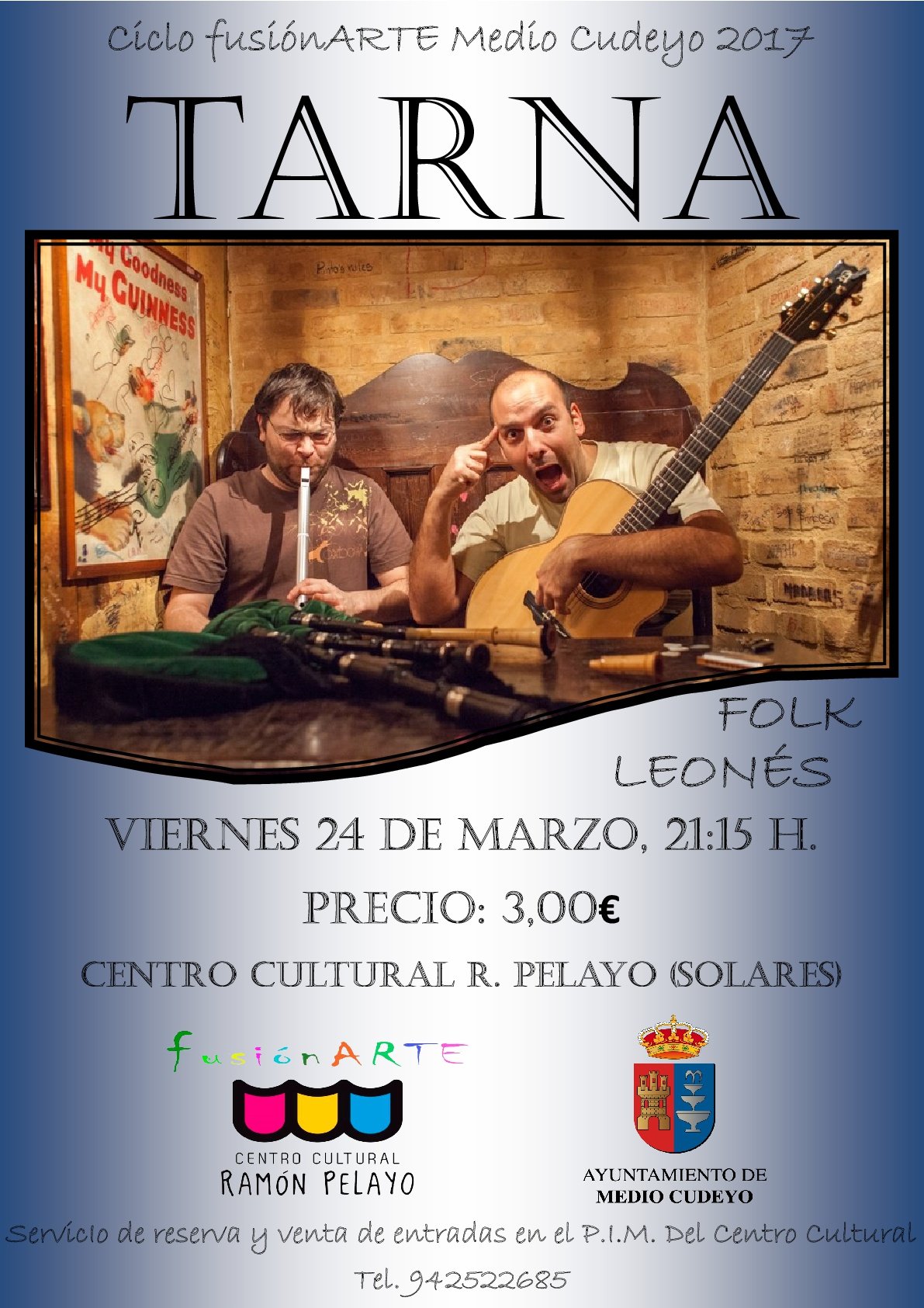 Concierto  de TARNA  en el Centro Cultural Ramón Pelayo de Solares