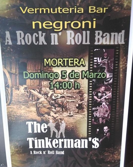 Concierto de The Tinkermans en el Negroni de Mortera