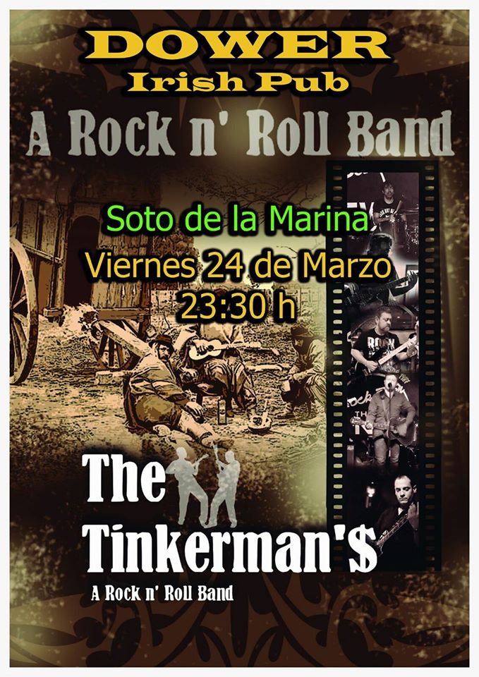 Concierto de The Tinkerman´s en el Dower en Soto de la Marina