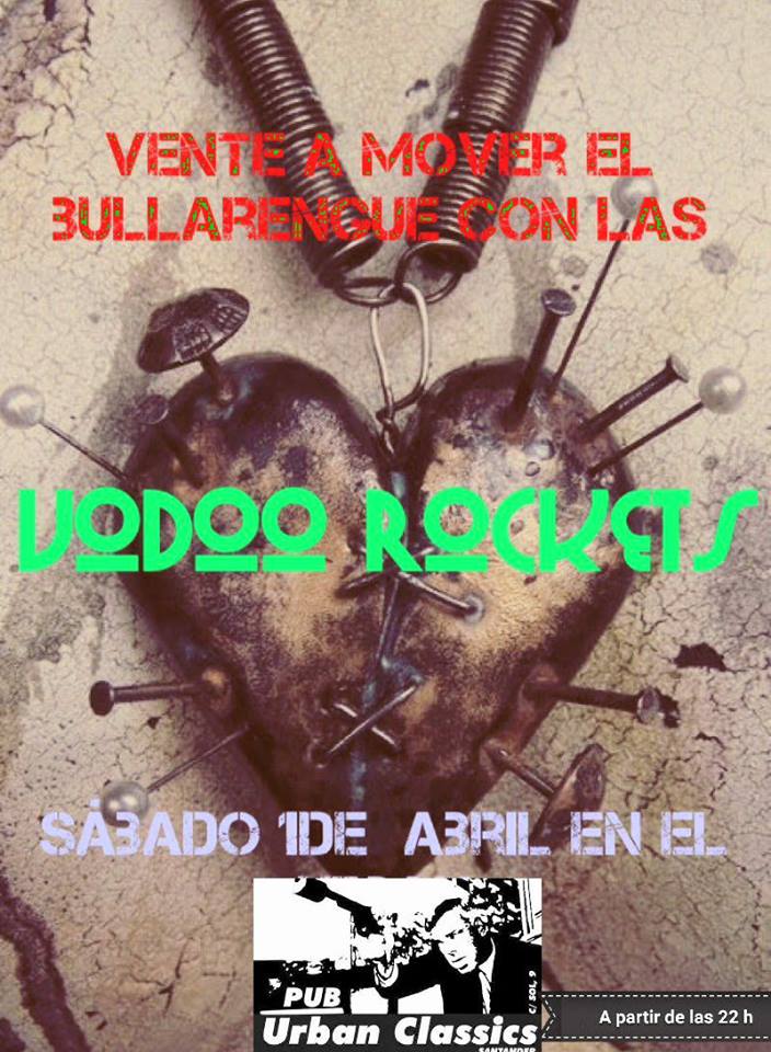 Concierto de Vodoo Rockets en el Urban de Santander