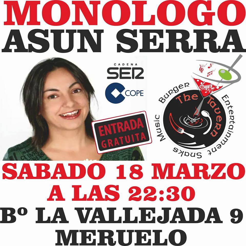 Monólogo de Asun Serra en The Tavern de Meruelo