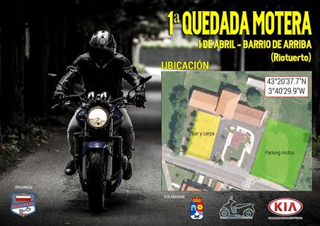 Quedada motera en Riotuerto