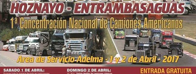 Show de camiones en Hoznayo 2017