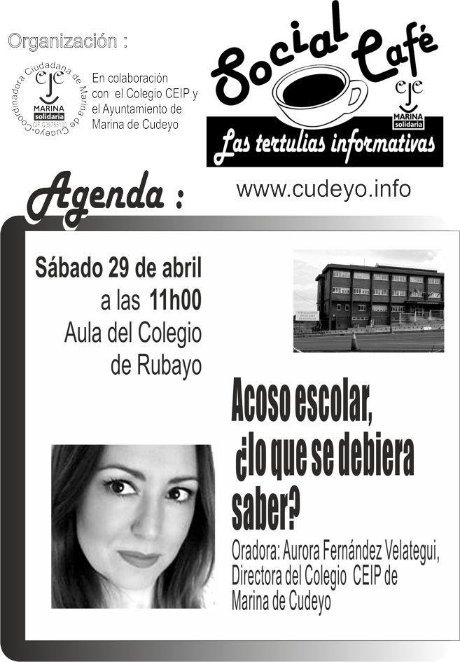 Charla sobre el acoso escolar en Rubayo