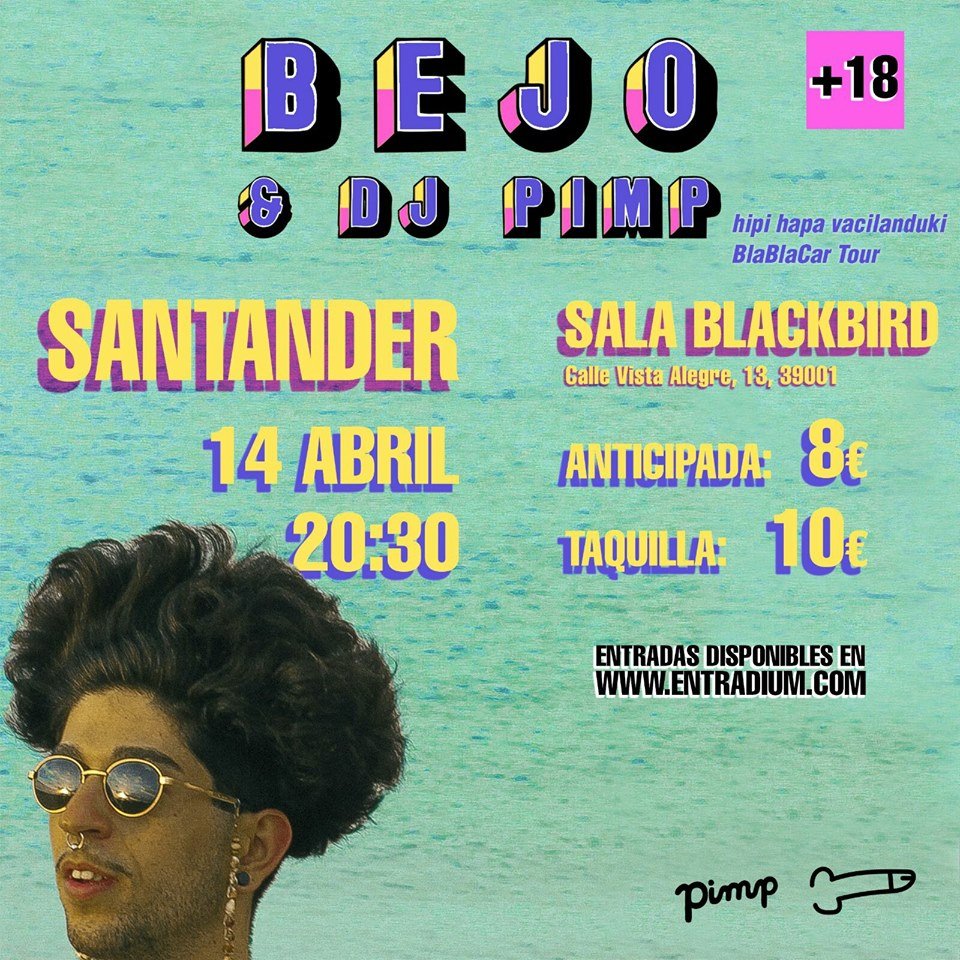 Concierto de Bejo & Dj Pimp en el Black Bird de Santander