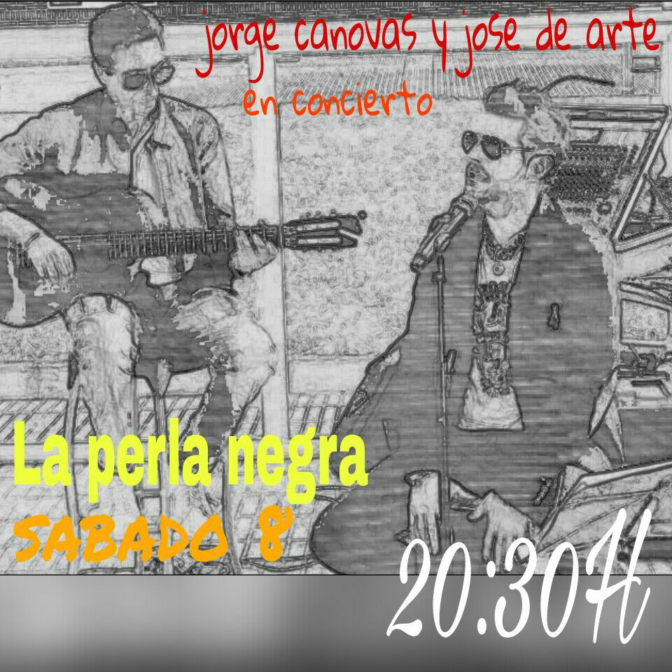 Concierto de Jorge Canovas y José de Arte en la Perla Negra de Castro Urdiales