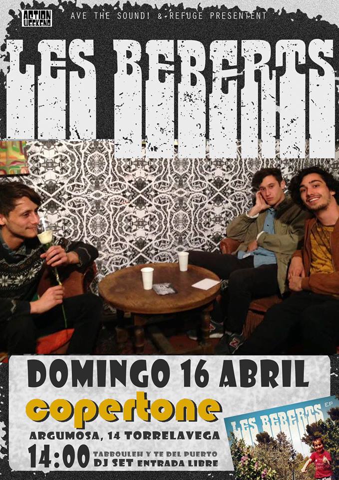 Concierto de Les Beberts en el Copertone de Torrelavega