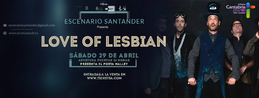 Concierto de Love Of Lesbian en Escenario Santander